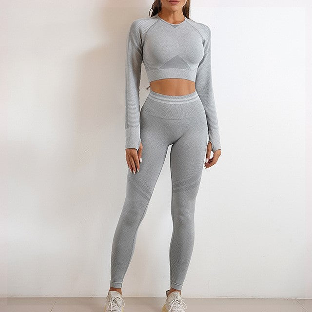 Seamless Sports Set For Women Workout Outfit
